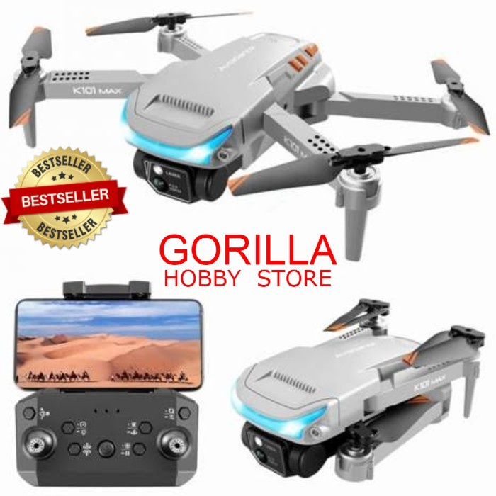 Rc Drone K101 Max Z888 Xt9 Dual Camera 4K Altitude Hold Optical Flow