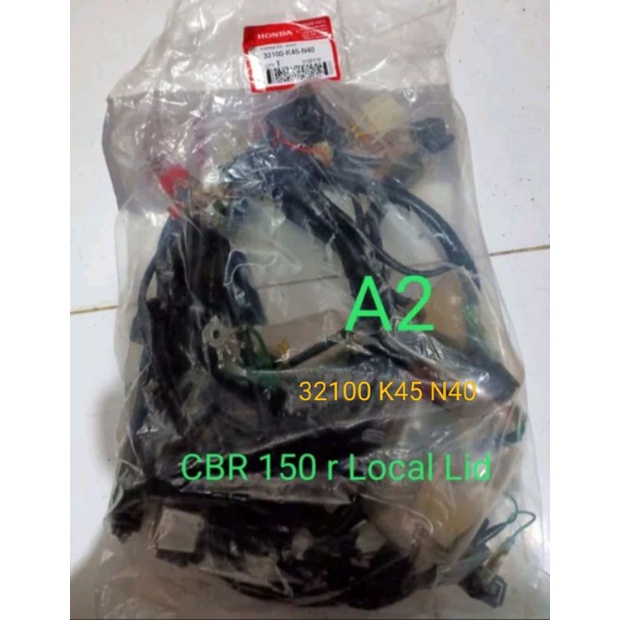 harness wire kabel body bodi set cbr 150 r led lid local 2015 2016 ori 32100 k45 n40