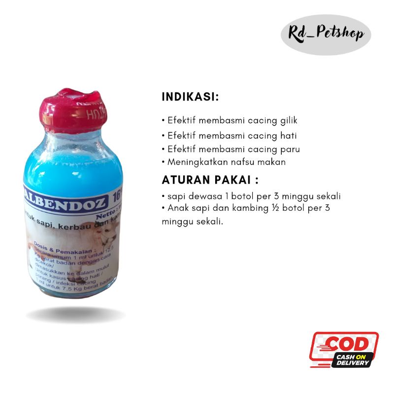 obat cacing sapi albendoz obat sapi cacingan obat cacing