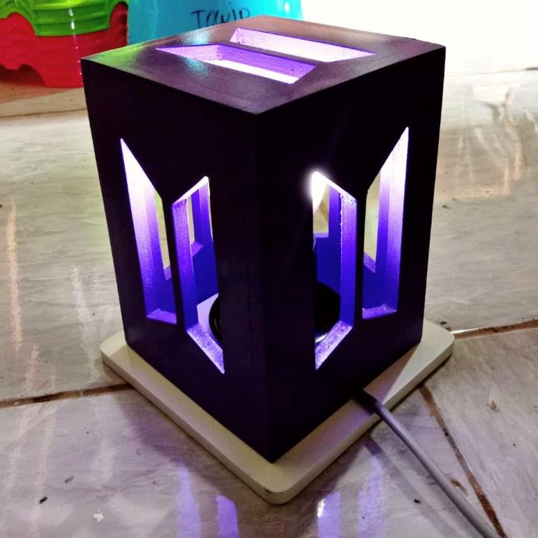 MURAH LAMPU TIDUR BTS ARMY UNGU HIASAN DEKORASI KAMAR PROMO