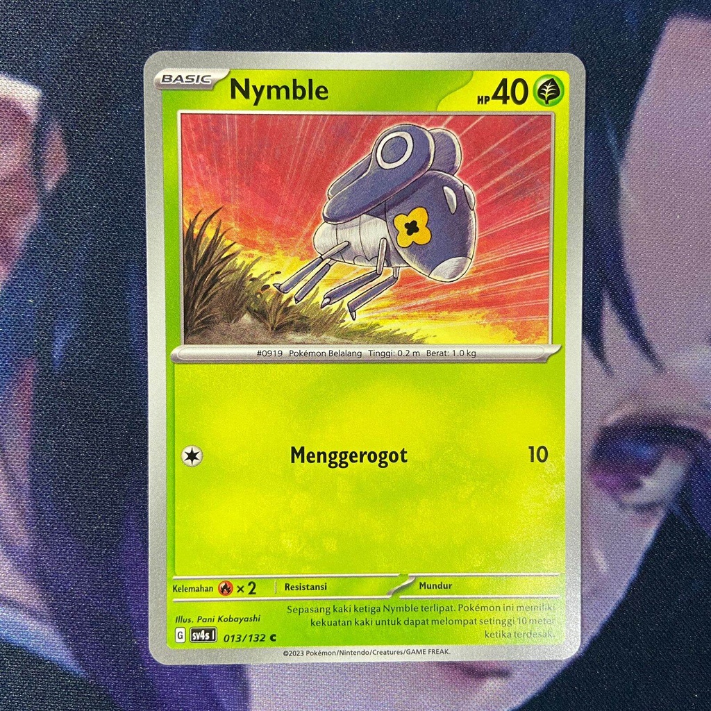 pokemon (ID) nymble - SV4s 013/132 - C