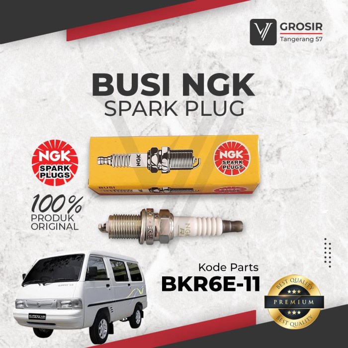 Ngk Bkr6E-11 Busi Carry Futura 1.5 Injeksi Spark Plug Carry Futura Best