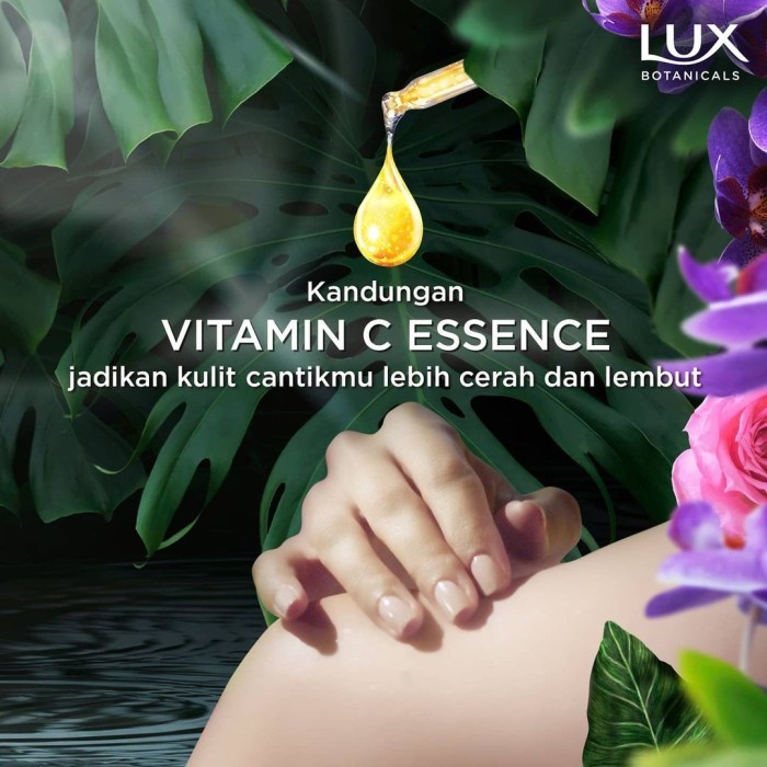 Terbaru Lux Botanicals Sabun Mandi Cair Pump Soft Rose 580Ml X2