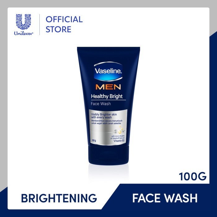 Terbaru [Rs] Vaseline Men Healthy Bright 100Gr Isi 8 + Lock&Lock Tumbler 460Ml