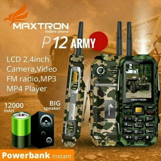 Maxtron P12 Magnum Star Army Hp Power Outdoor Speaker