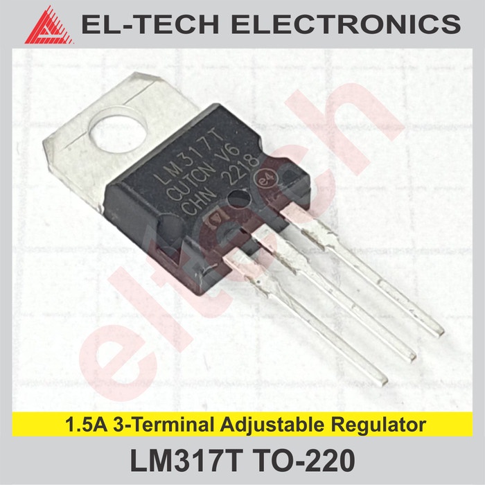 TERLARIS LM317 LM317T LM 317 317T TO-220 Adjustable Positive Voltage Regulator