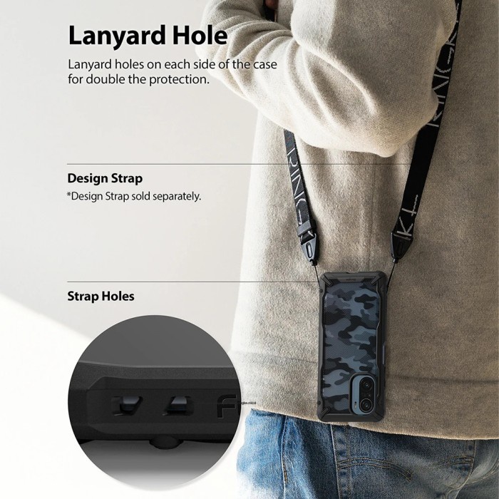 Ringke Xiaomi Poco F3 Fusion X Softcase Anti Crack Slim Military Drop