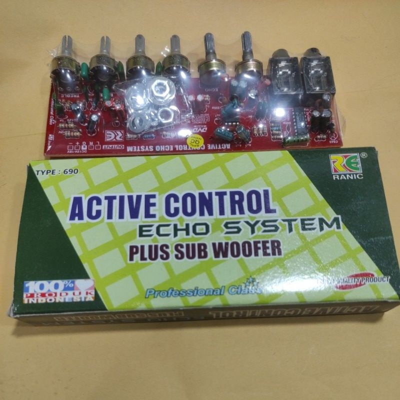 Tone Ranic 690 Mic plus Sub Echo Tone Subwoofer 2 mic