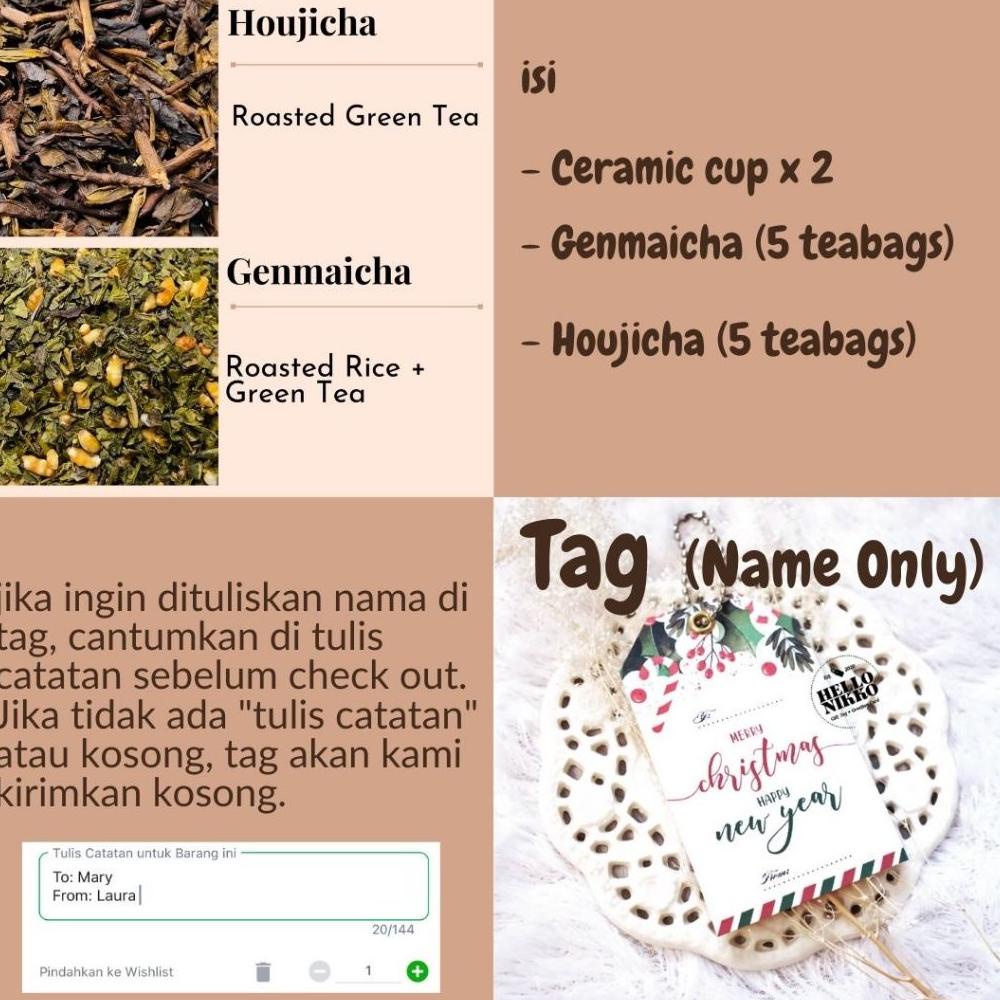 

Terlaris Japanese Tea set [TOKYO] | Hojicha Genmaicha Natal Gift Kado Wedding Lebaran Ramadan Ramadhan Idul Fitri Eid Christmas Natal Mother's Day CNY Imlek Hamper Chinese New Year Hampers Parcel Parsel | Dapur Oishi Sale