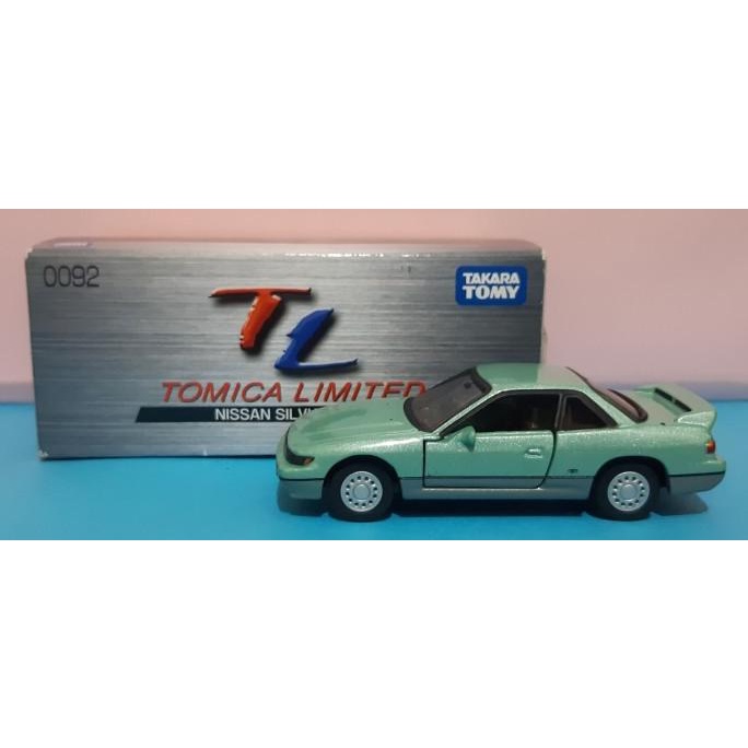 Tomica Takara Tomy Tomica Limited 0092 Nissan Silvia (S13) Hijau