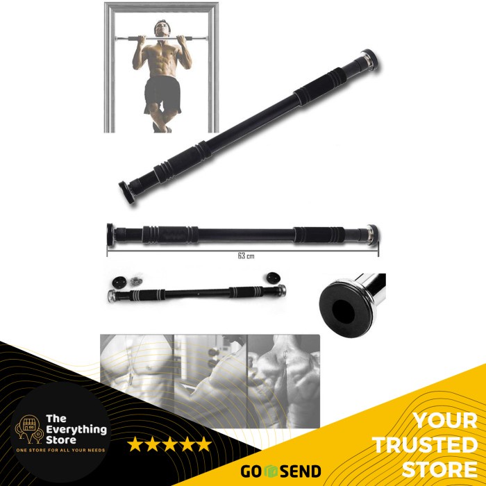 Flexible Pull Up / Pull Up Bar /Chin Up / Alat Fitness Dirumah
