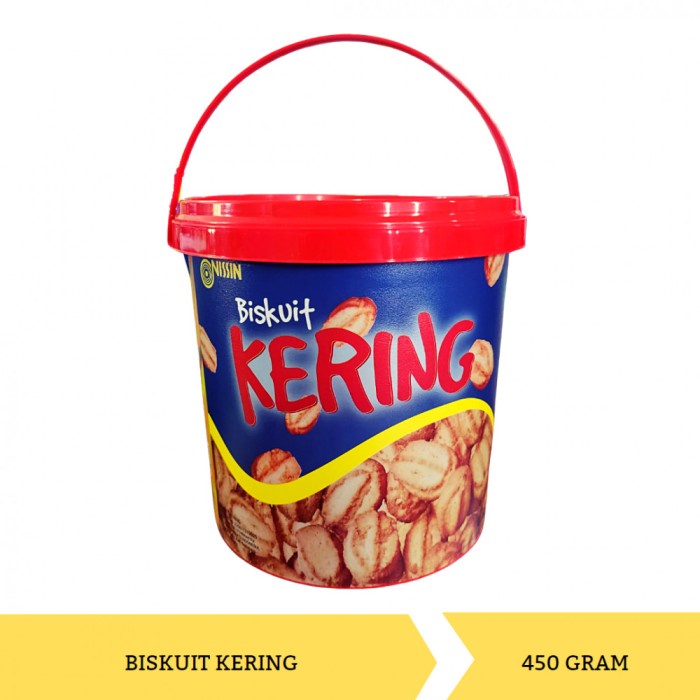 

Gratis Ongkir Biskuit Kue Kering Nissin Biscuit Kering 450 Gr Ember