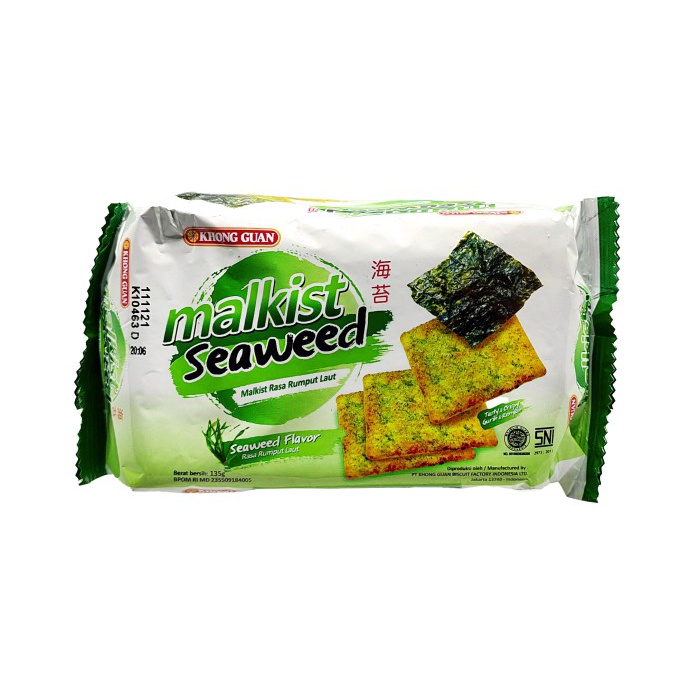 

Gratis Ongkir Biskuit Kraker Khong Guan Malkist Crackers 135 Gr Abon Seaweed