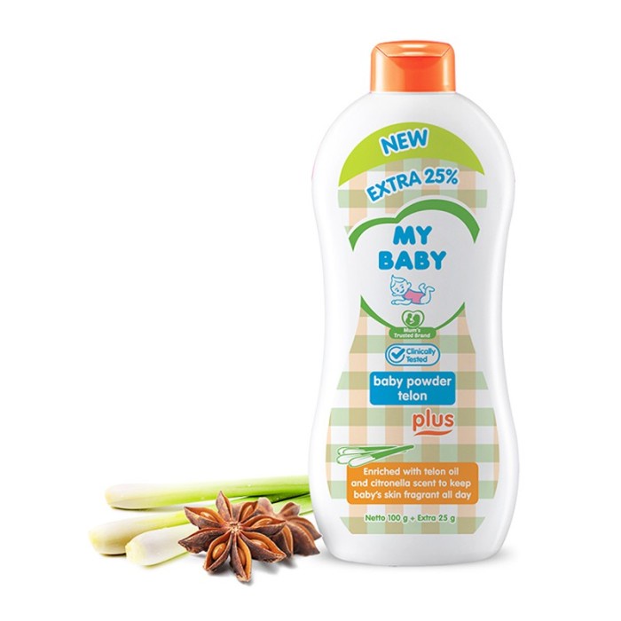

Gratis Ongkir Bedak Bayi My Baby Powder Telon Plus 100 Gr