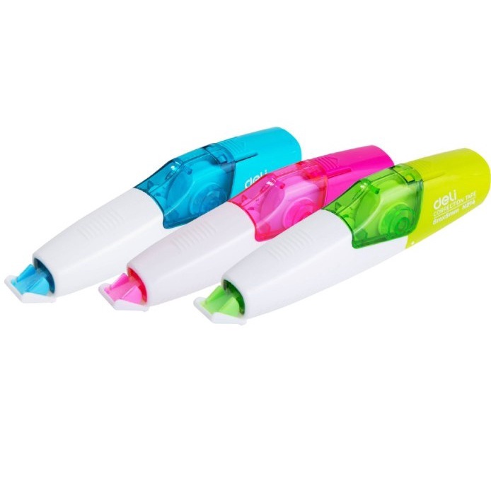 

Gratis Ongkir Tip Ex Kertas Roll School Correction Tape 6 Meter Deli Refillable
