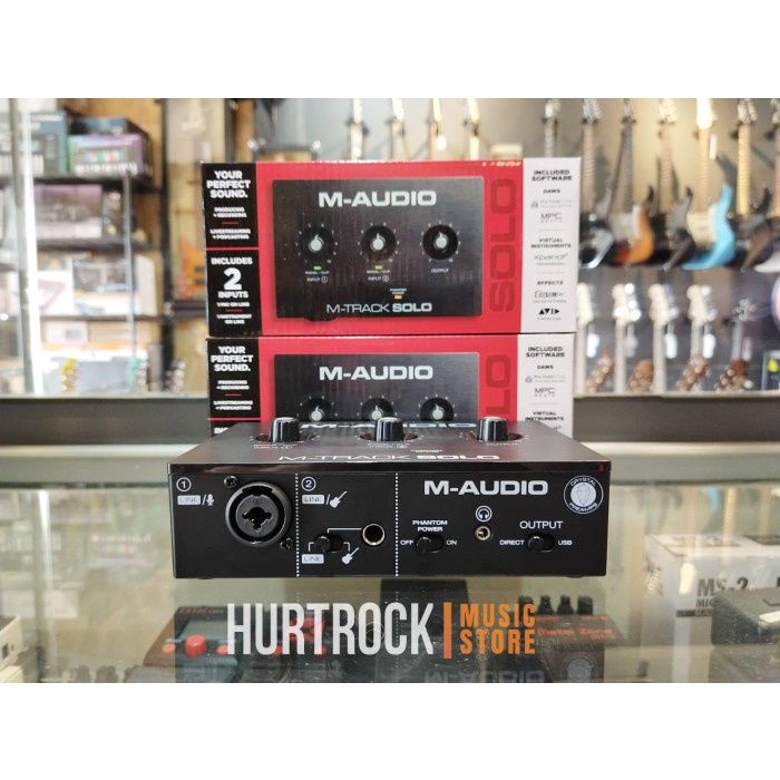 M-Audio M-Track Solo Soundcard Recording