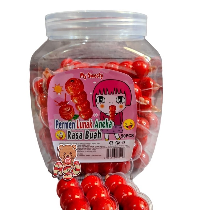 

Permen K Bentuk Sanca Isi 50