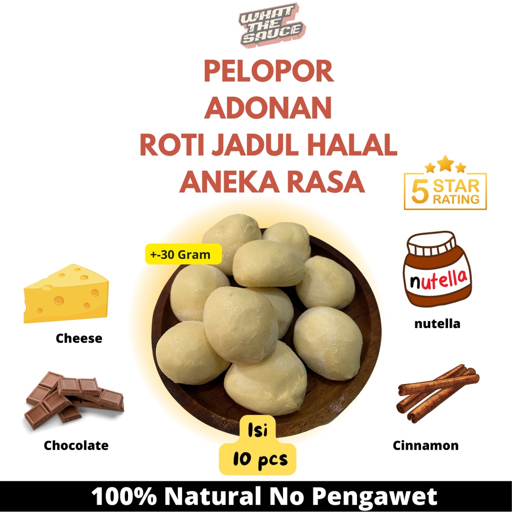 

Adonan Roti Jadul Serba Guna Roti Sobek Roti Isi Roti Tawar Lembut Padat Halal Adonan Lk Bun Dough