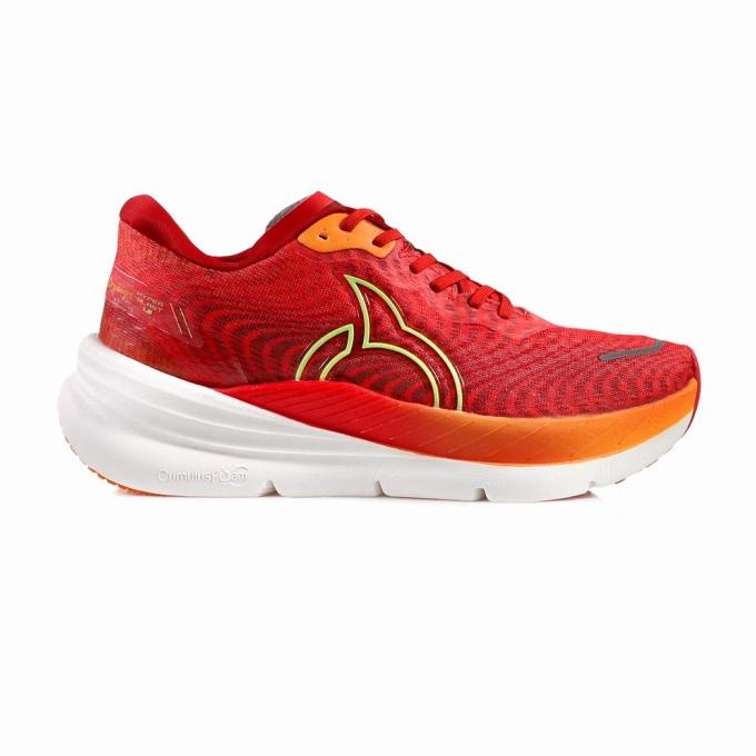 SEPATU RUNNING ORTUSEIGHT HYPERBLAST EVO - CRIMSON/ELECTRICITY/WHITE