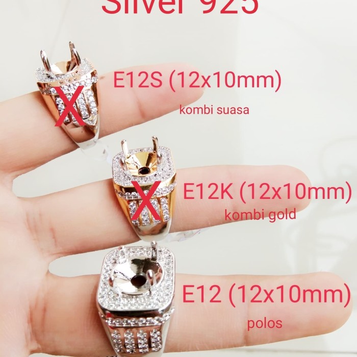 [Baru] Ring Cincin Perak Hongkong Silver 925 Limited