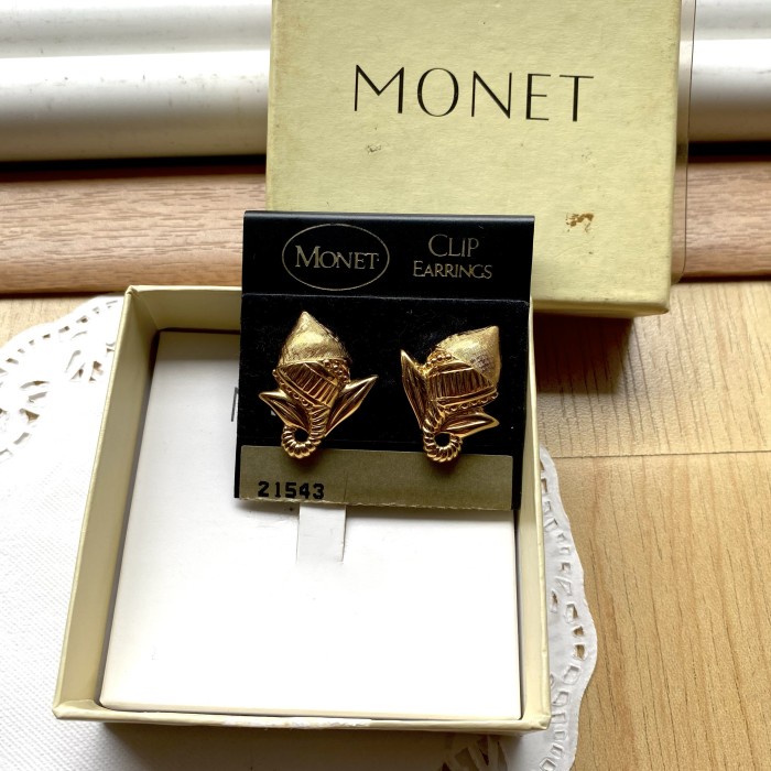 [Baru] Anting Monet Clip On Bunga Limited