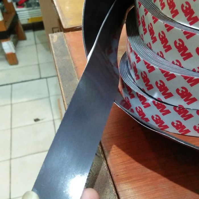 [Baru] Magnet Tape 3M - Magnet Stripe Flexibel- 1 X 10 Meter- Magnet 3M Diskon