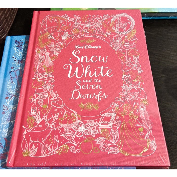 [COD] Snow White Animated Classic Illustrated Novel Hardcover Book Disney Terbaru