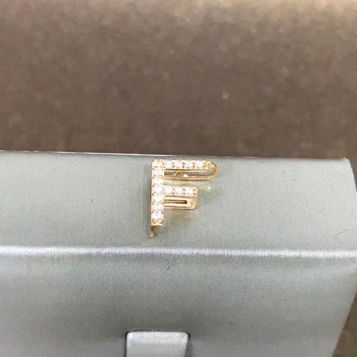 [Baru] Liontin Emas Huruf F 750 Lle0306 Terbatas