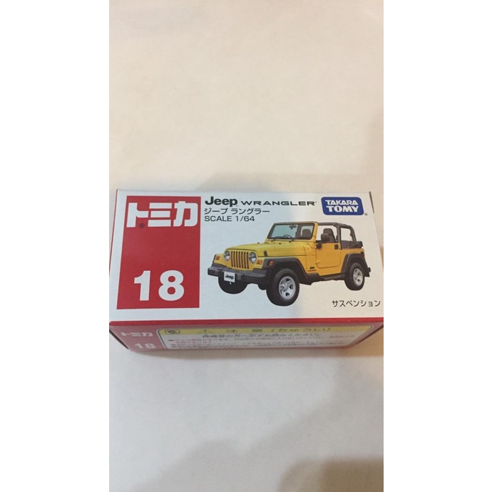 Tomica 18 jeep wrangler