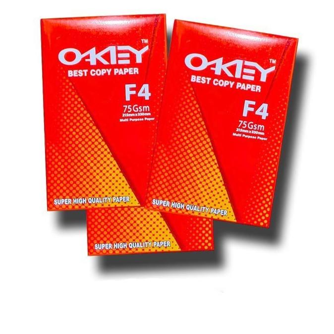 

Update! Tbmo Kertas Hvs 75 F4 OKEY / Print / Fotocopy ,.