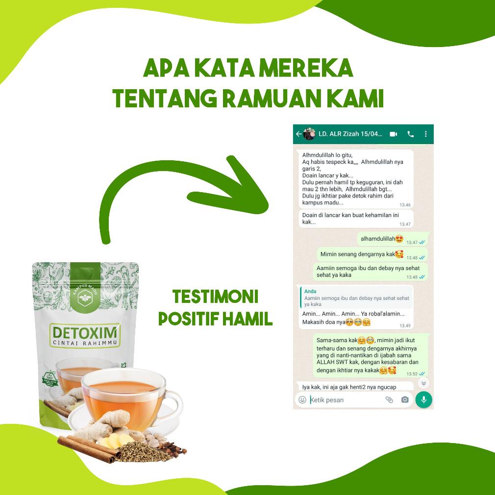 

Limited - DETOXIM /TEH DETOX RAHIM JSR Ramuan Pelancar MENSTRUASI !!