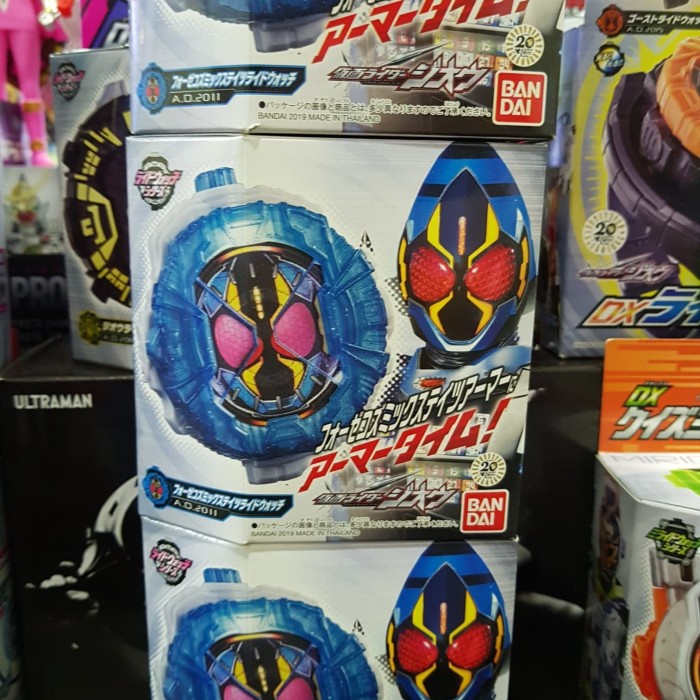 ✅Baru Bandai Kamen Rider Zi-O Dx Fourze Cosmicstates Ridewatch Limited