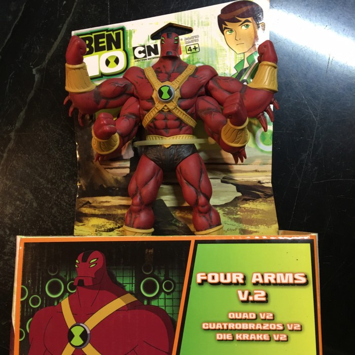 ✅Baru Mainan Figure Ben 10 Four Arms Terbatas