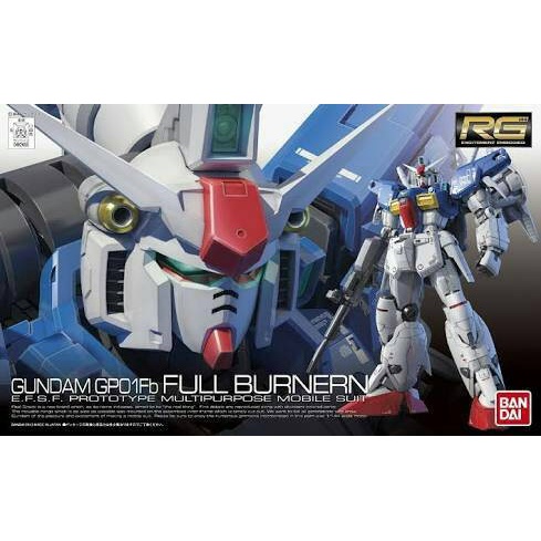 ✅COD Rg 1/144 Gundam Gp01Fb Full Burnern Terbaru