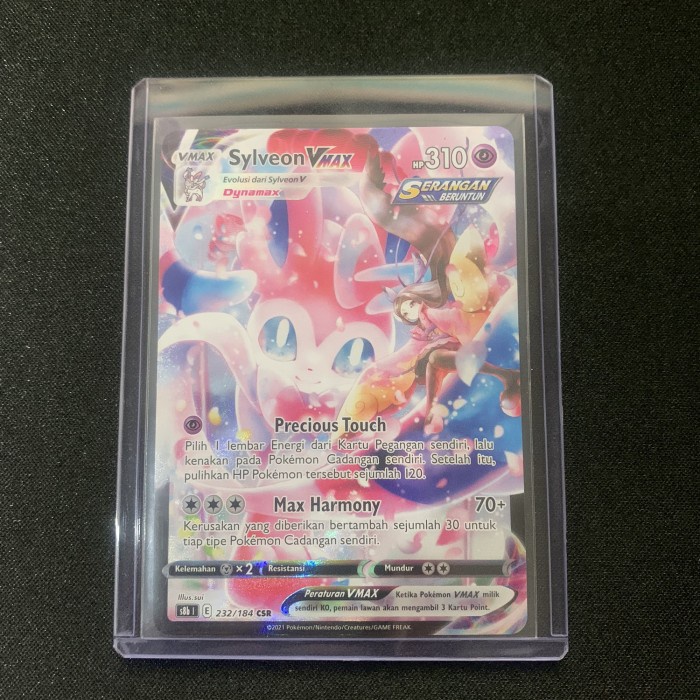 ✅COD Sylveon Vmax Csr S8B Indonesia Kartu Pokemon Tcg Indonesia Terbatas