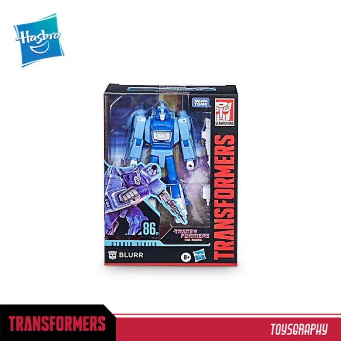 ✅Baru Transformers Studio Series 86 Deluxe Blurr Terbaru