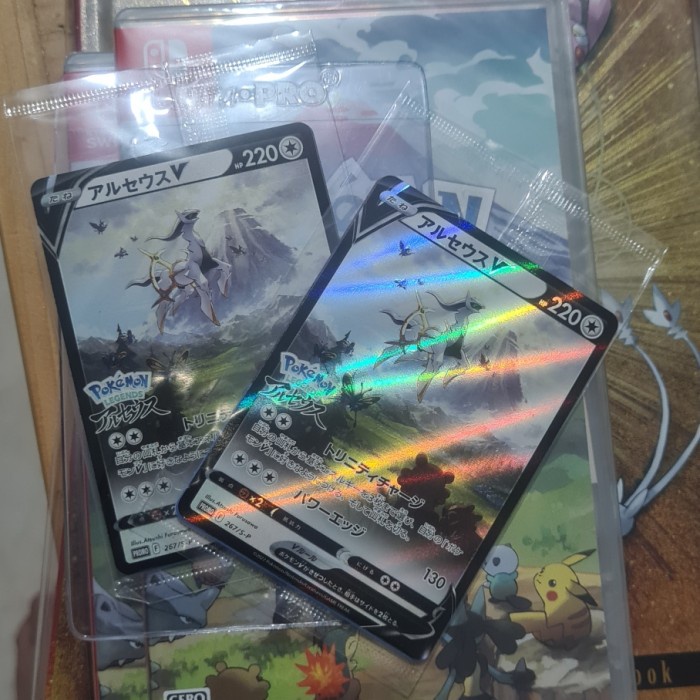 ✅COD Arceus V Promo Card Pokemon Tcg Limited