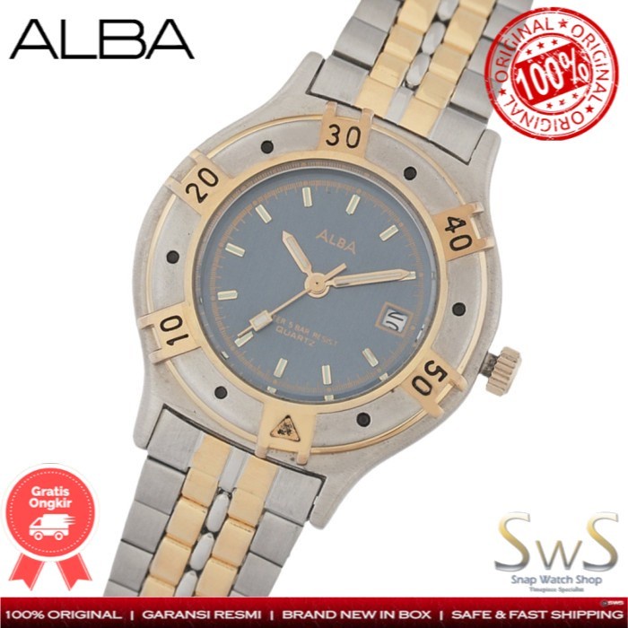 ✅New Ori Alba Quartz Stainless Steel Axt20A Original Jam Tangan Wanita Terbaru