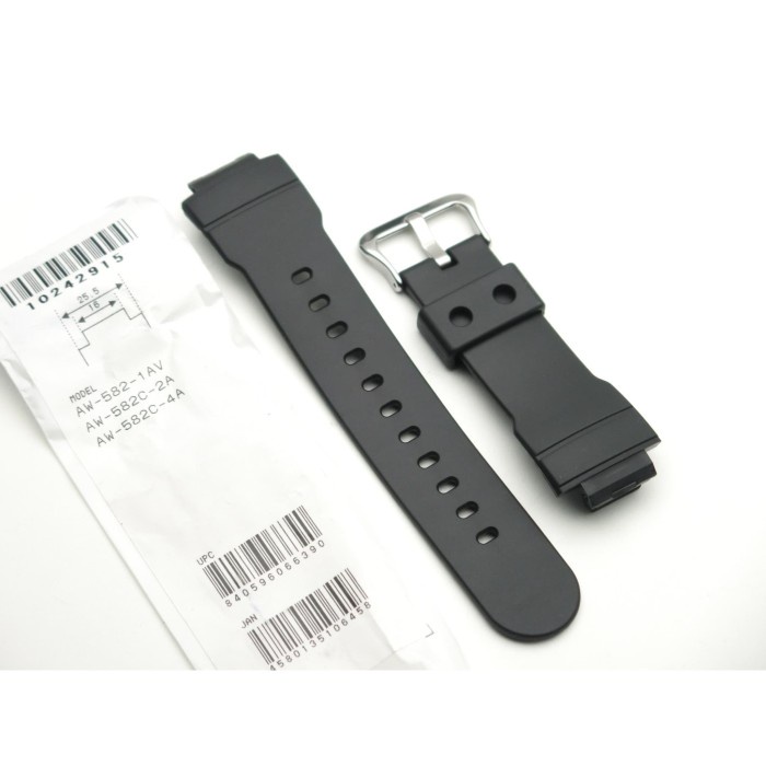✅New Ori Tali Strap Casio Aw-582-1A G-Shock Original Aw-582 Aw582 Terbatas