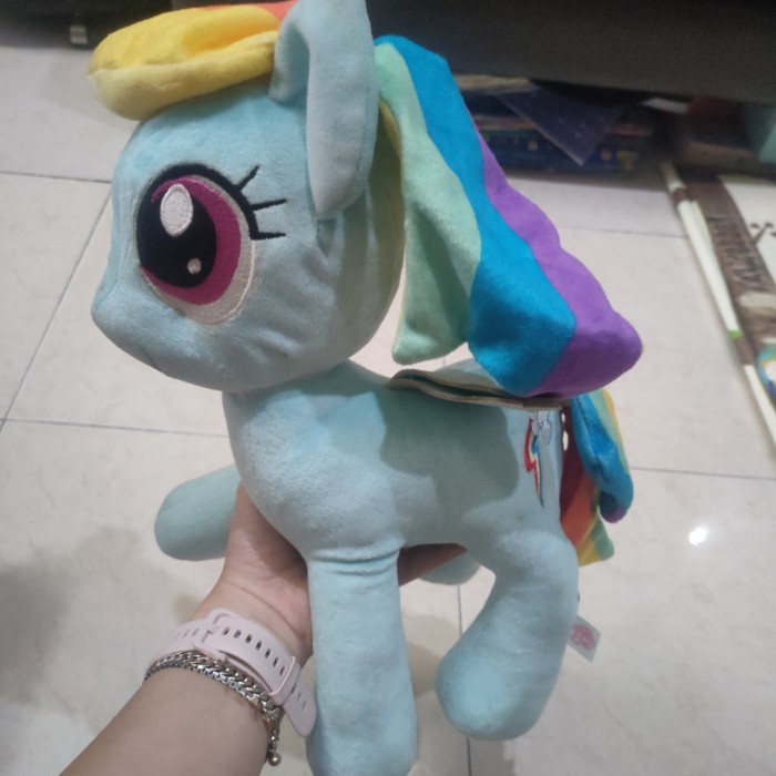 ✅New Boneka My Little Pony Rainbow Dash Plush Doll Original Hasbro Berkualitas