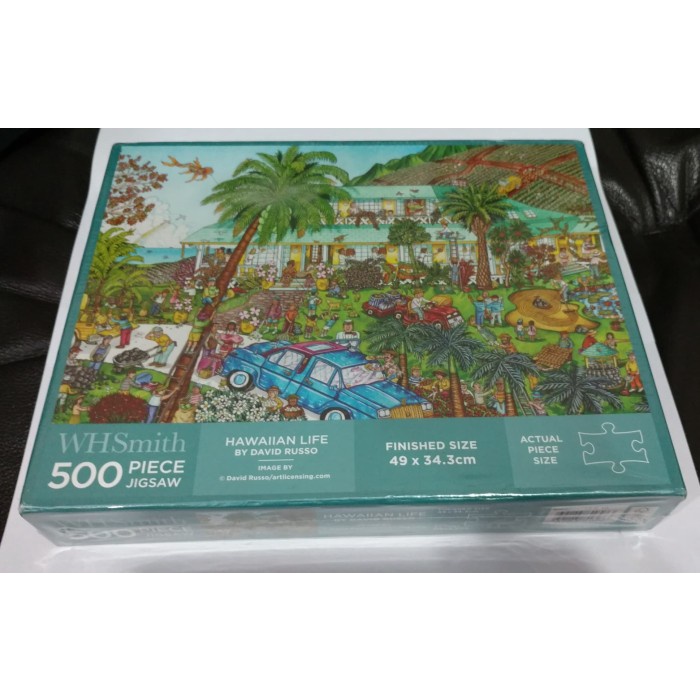 ✅New Whsmith Puzzle 500 Pieces Hawaiian Life Limited