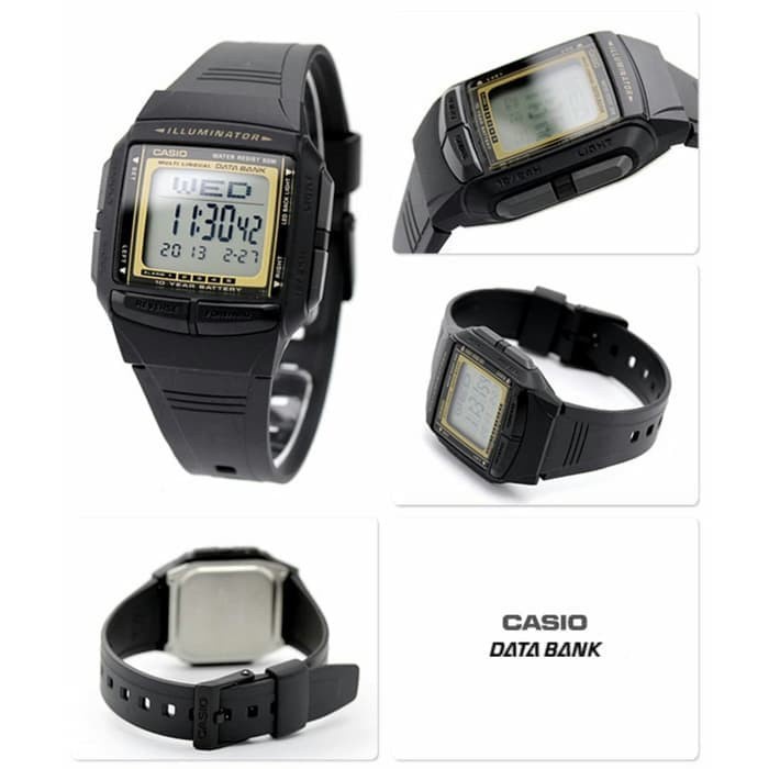 ✅New Ori Casio Databank Db-36-9Avdf Jam Tangan Pria OriginalGuaranteed 1 Years Limited