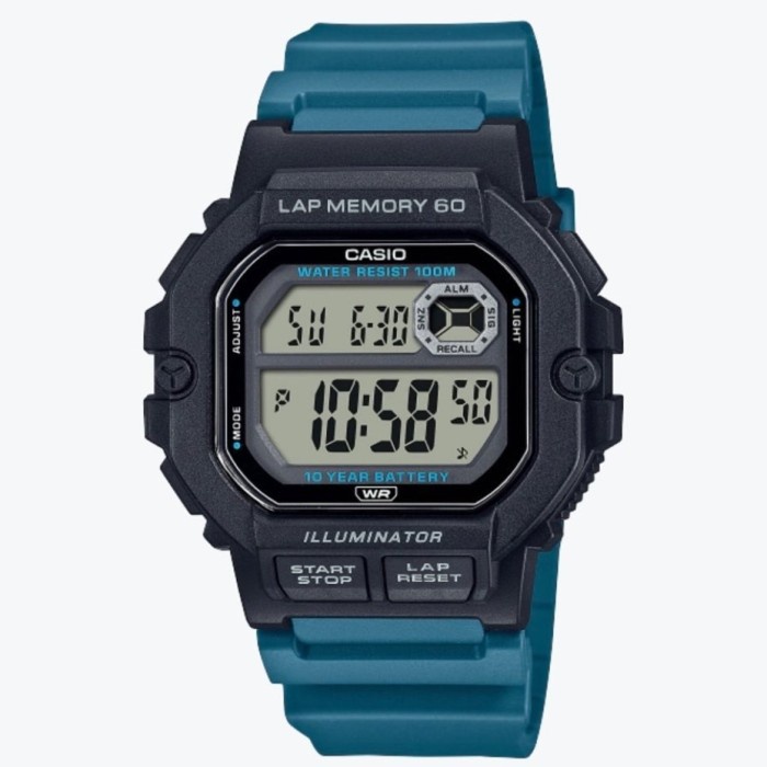 ✅New Ori Jam Tangan Pria Casio Original Ws-1400H-2A Original 100 Casio Limited