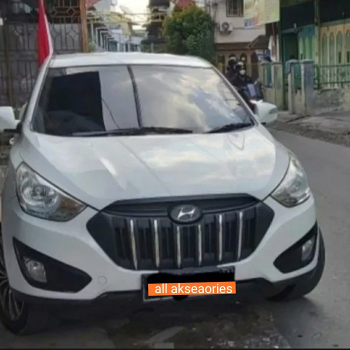 ✅Ori Grill Tucson 2010-2013 Modell Apollo Lis Chrome Terbatas