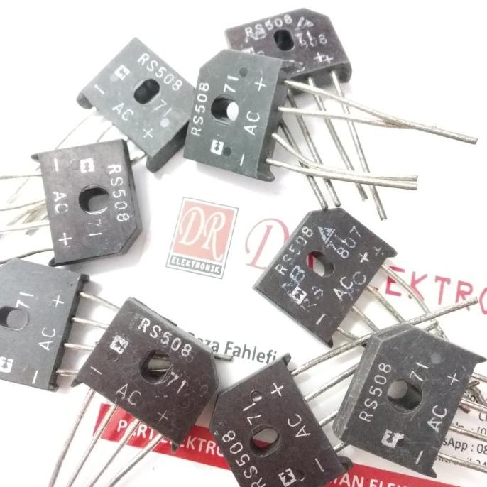 Murah Dioda bridge sisir 5a 5 amper ampere 800v 800 volt RE508 4 kaki pin dre3 Juara