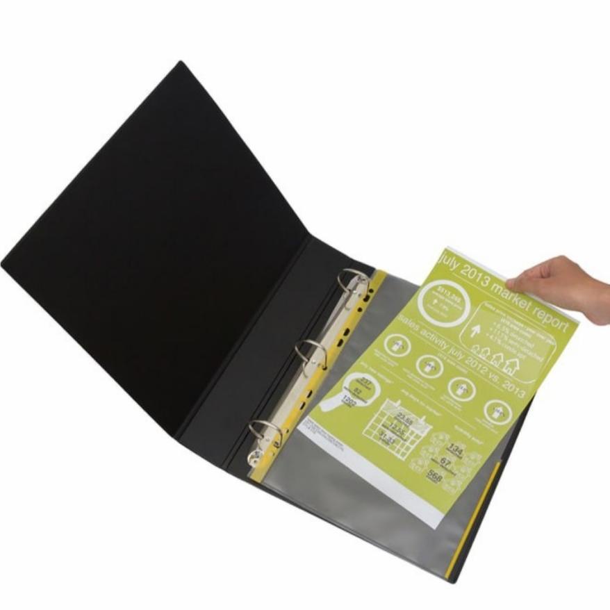 

Terjangkau PP Pocket / Sheet Protector Folio F4 BANTEX 8843 Bening !