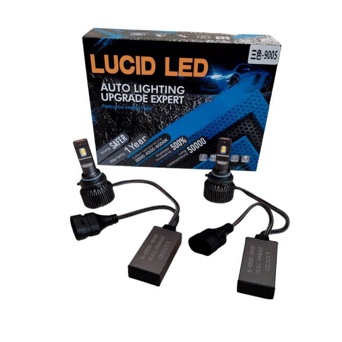 ✨COD Lampu Mobil Led Hb3/9005 Headlamp Hb3 Foglamp Hb3/9005 Lucid Led 75W Terbatas