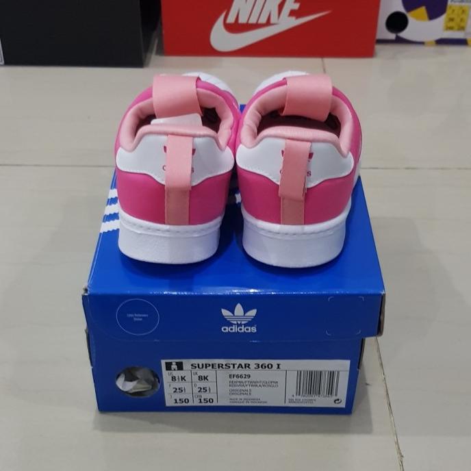 sepatu anak perempuan adidas originals superstar 360i original 100%