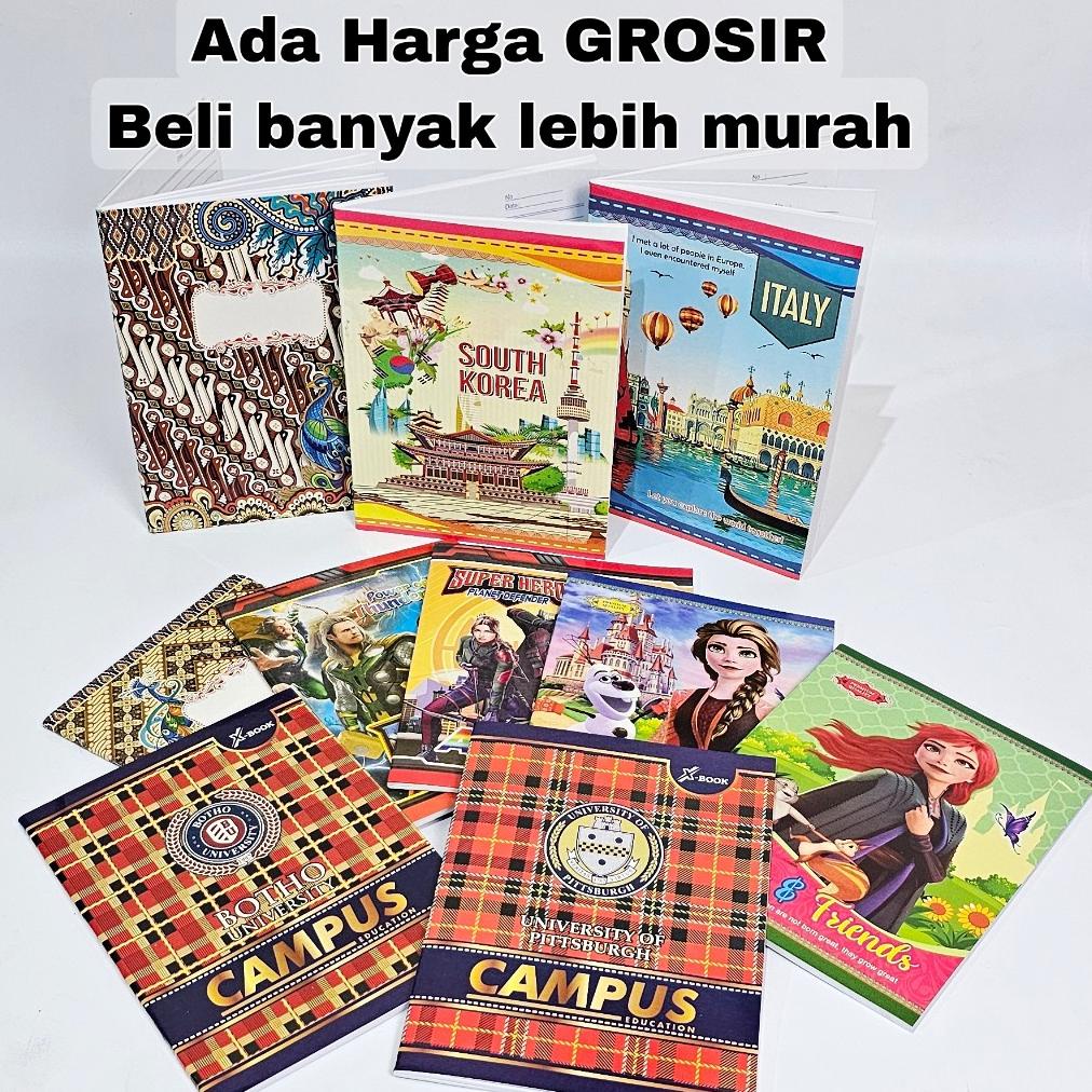 

Best - SOS Buku Tulis X-Book Kwarto/Kecil isi 38(10bk) / Buku Catatan / Buku Sekolah Bergaris ..