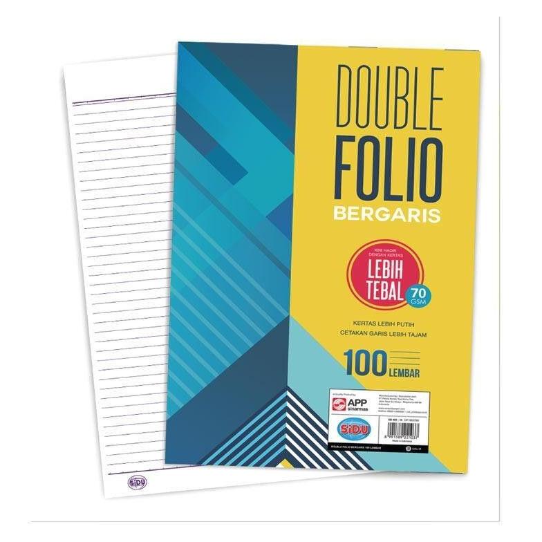 

Special - DOUBLE FOLIO BERGARIS ISI 100 LEMBAR ,,